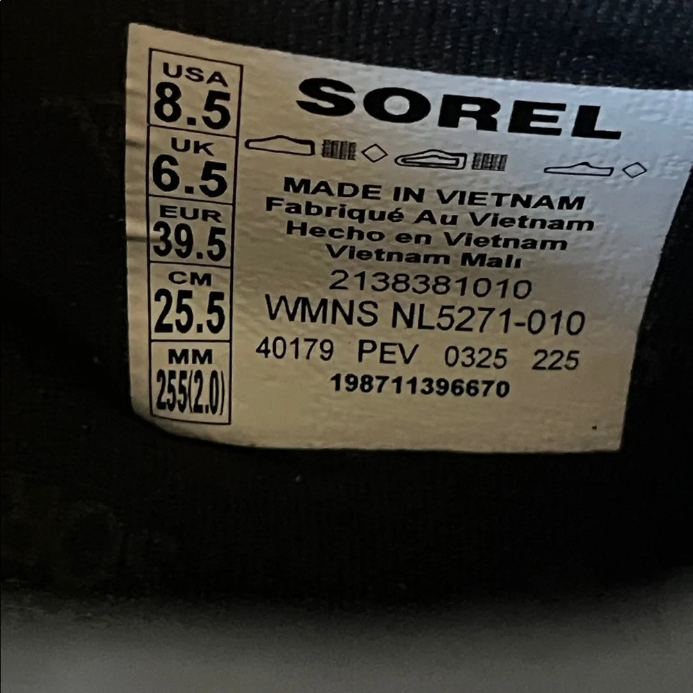Sorel shoe that